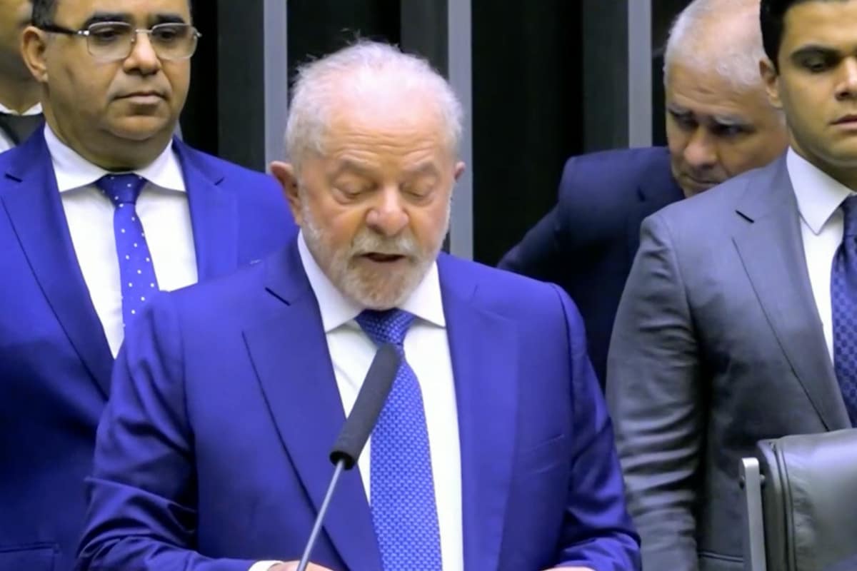 Discurso de Lula na posse