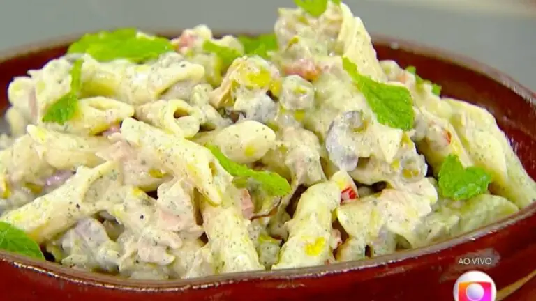 Ana Maria Braga ensina receita de macarronese