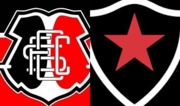 Santa Cruz x Botafogo PB na Copa do Nordeste