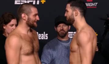 UFC hoje