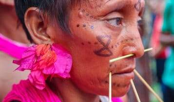 Imagem mostra indígenas Yanomami