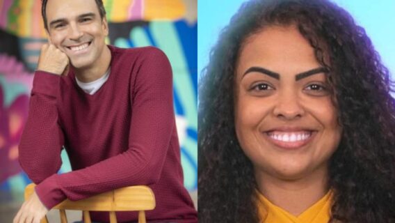 Discurso de Tadeu Schmidt na eliminação de Paula no BBB 23