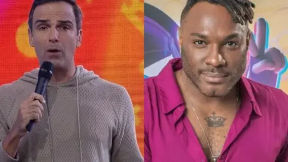 Discurso de Tadeu Schmidt na eliminação de Fred Nicácio no BBB 23