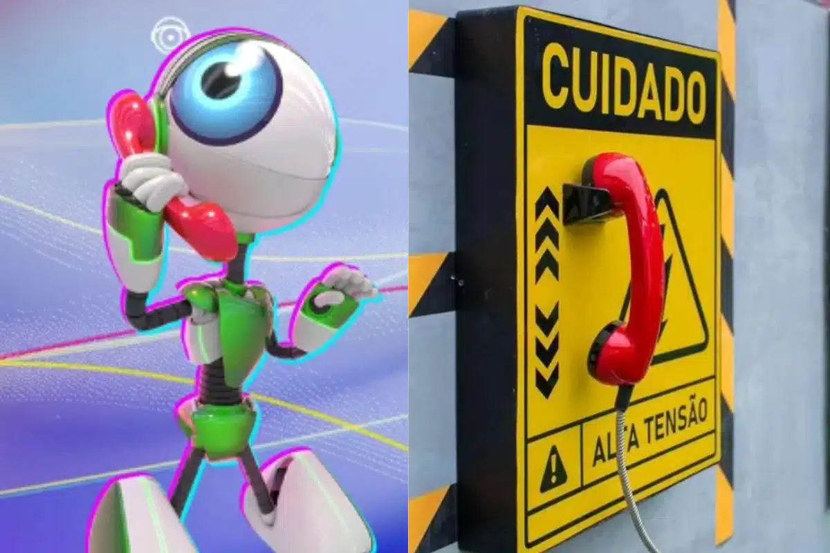 na imagem o telefone do bbb 23