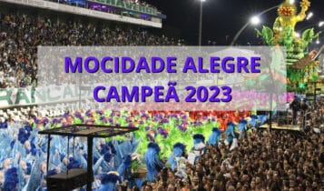 Mocidade Alegre é quem ganhou o Carnaval 2023 de São Paulo
