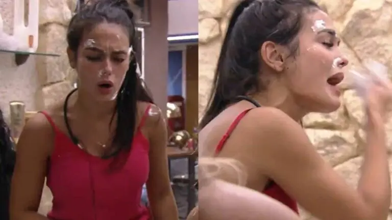 Bagunça no pós-festa do BBB 23 tem até espuma e Larissa surta