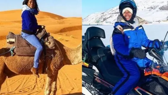 Quantos países Glória Maria conheceu?