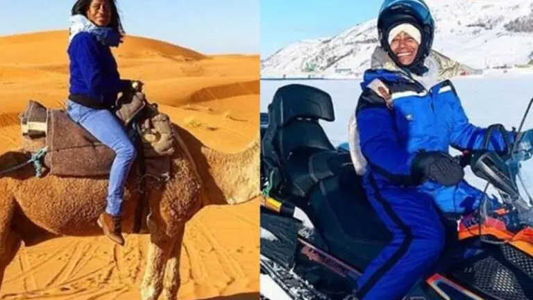 Quantos países Glória Maria conheceu?