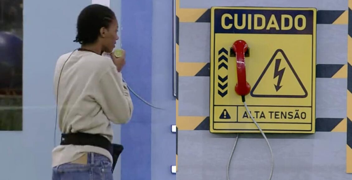 Tina atende Big Fone do BBB 23