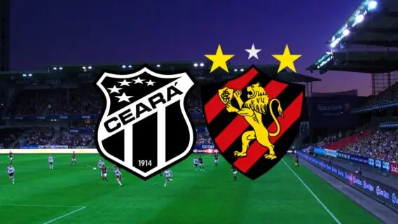Jogo do Ceará x Sport tem transmissão no SBT? Como assistir de graça hoje (14/2)