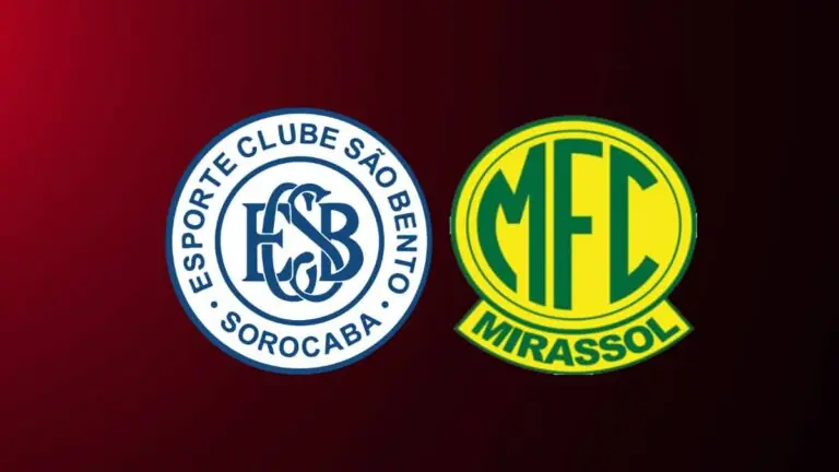 Onde assistir jogo do São Bento x Mirassol hoje no Paulistão (04/02)