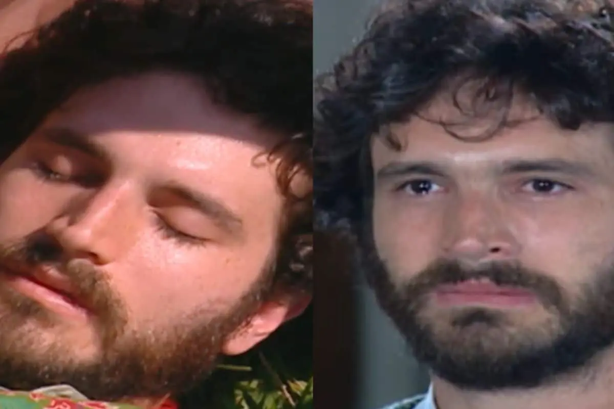 Miguel quando é encontrado por Aninha em Chocolate com Pimenta e depois de ter sua identidade revelada