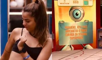 Key Alves comemora vitória do poder coringa do BBB 23 desta semana