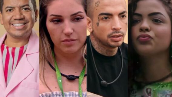 Porcentagem BBB 23 da tarde indica quem sai no 4º paredão