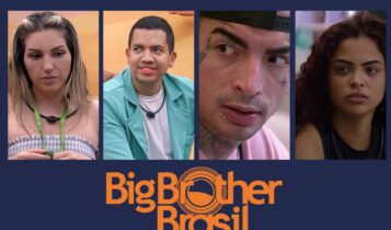 Bruno, na segunda posição da foto é quem está na frente para sair do BBB 23