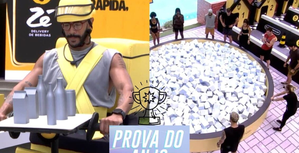 ricardo foi quem ganhou a prova do anjo hoje no BBB 23