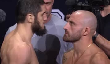 ufc hoje