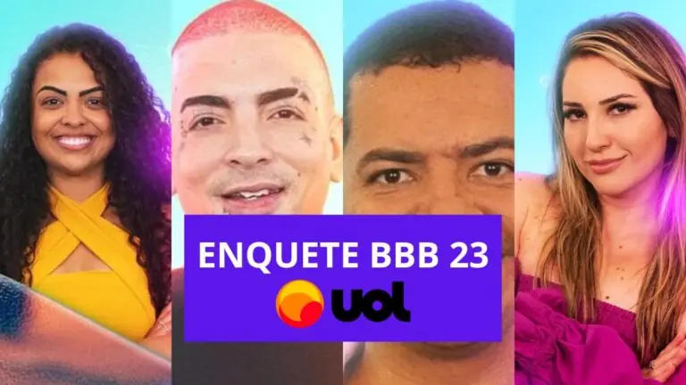 BBB 23: enquete UOL parcial já mostra quem volta do 4º paredão