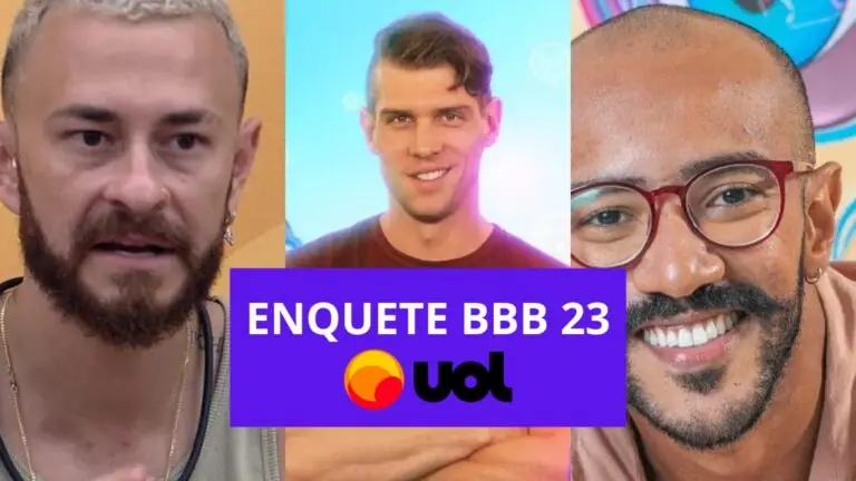 BBB 23: enquete UOL parcial já mostra quem volta do 5º paredão