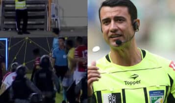 árbitro braúlio é agredido