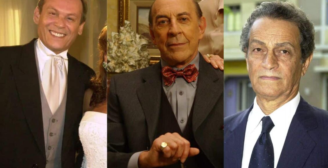 na imagem atores da novela senhora do destino que já morreram