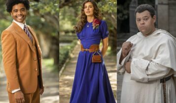 na imagem os atores da novela amor perfeito
