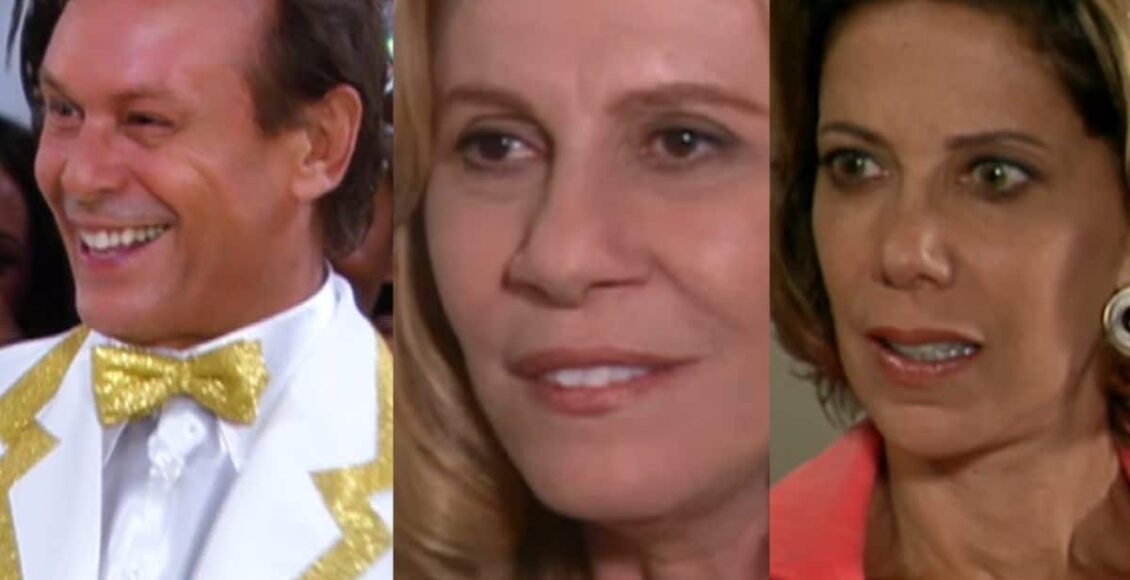 Bordões de senhora do destino de personagens como giovani, nazaré e gisela na imagem