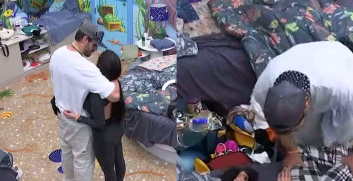 Cara de Sapato e Dania Mendez no BBB 23
