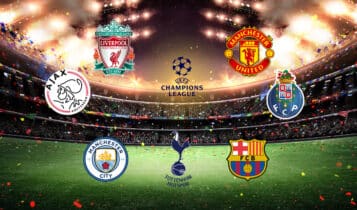 Tem jogos da Champions hoje