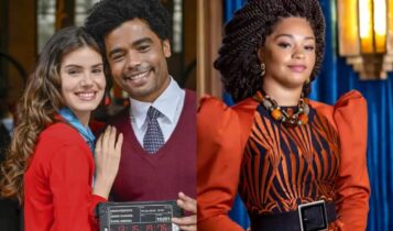 na imagem atores do elenco de amor perfeito