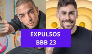 Veja o momento que MC Guimê e Cara de Sapato são expulsos do BBB 23
