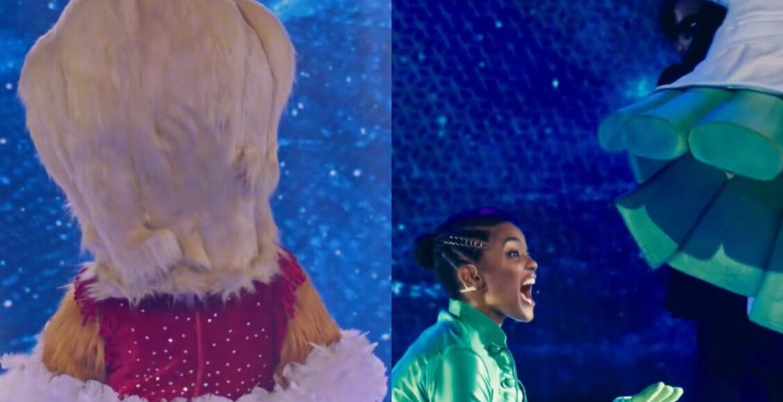 Quem já saiu do Masked Singer brasil, a capivara na esquerda e a broco lee na direita