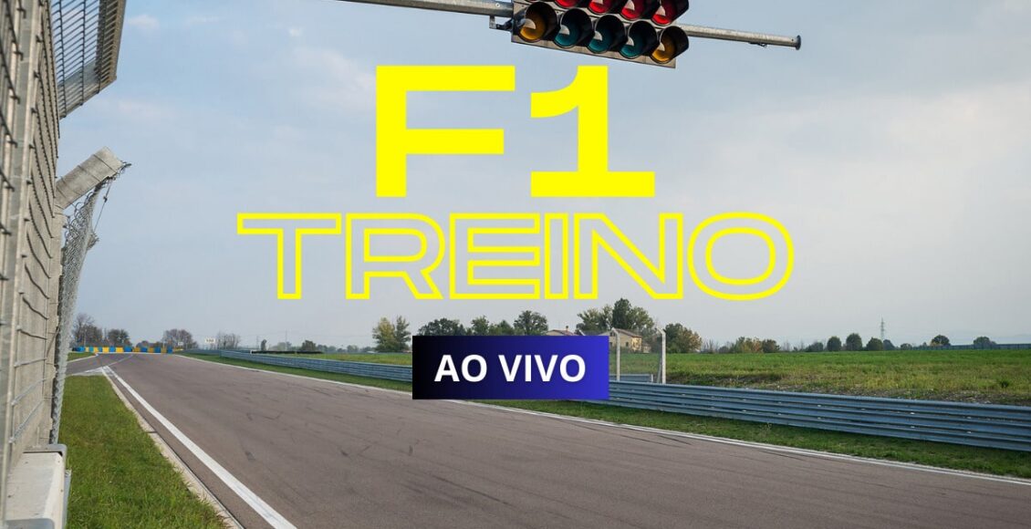 Treino da Fórmula 1 hoje