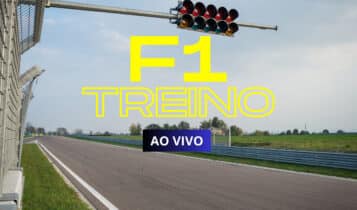 Treino da Fórmula 1 hoje