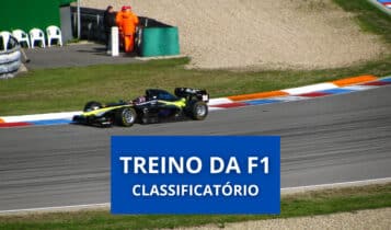 treino de classificação da F1 hoje
