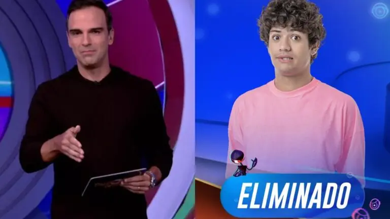 Discurso de Tadeu Schmidt na eliminação de Gabriel no BBB 23