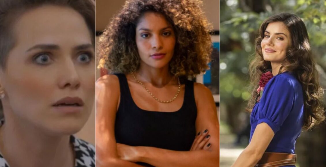 na imagem as protagonistas das novelas da globo