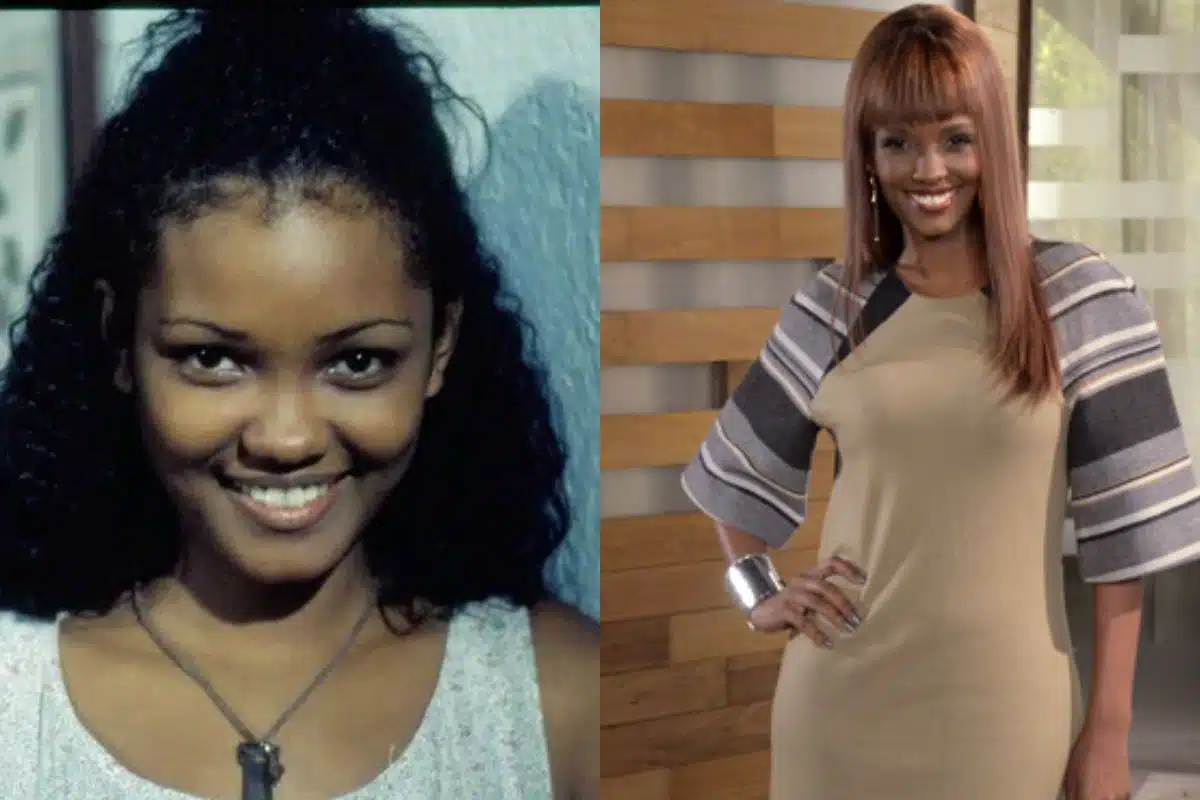 atriz em sua primeira novela na globo e última antes de amor perfeito