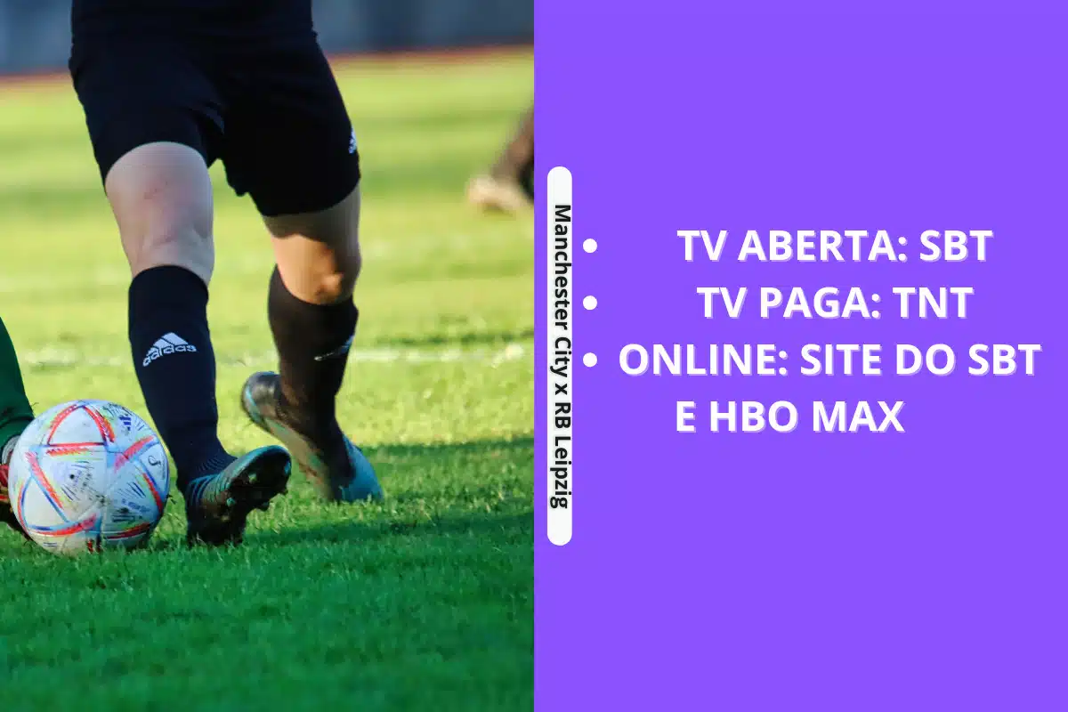 onde vai passar o jogo do Manchester City hoje