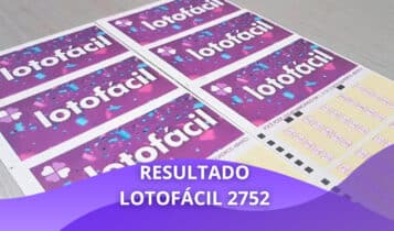 Resultado Lotofácil 2752