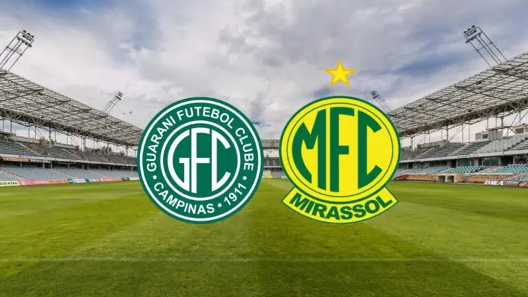 Onde assistir Mirassol x Guarani hoje na semifinal da Taça Independência (17/03)