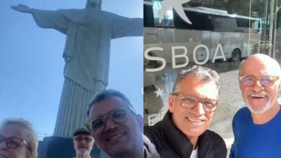 Quem é o namorado do professor Dante da novela Travessia, o ator Marcos Caruso