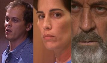 na imagem, rafaela do rei do gado, tavinho e geremias