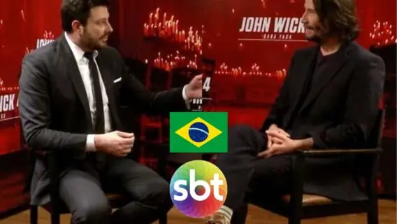 O que Keanu Reeves falou do Brasil? Ator polemizou no The Noite