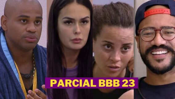 Parcial do paredão BBB 23 da manhã: Larissa corre risco na 9ª berlinda
