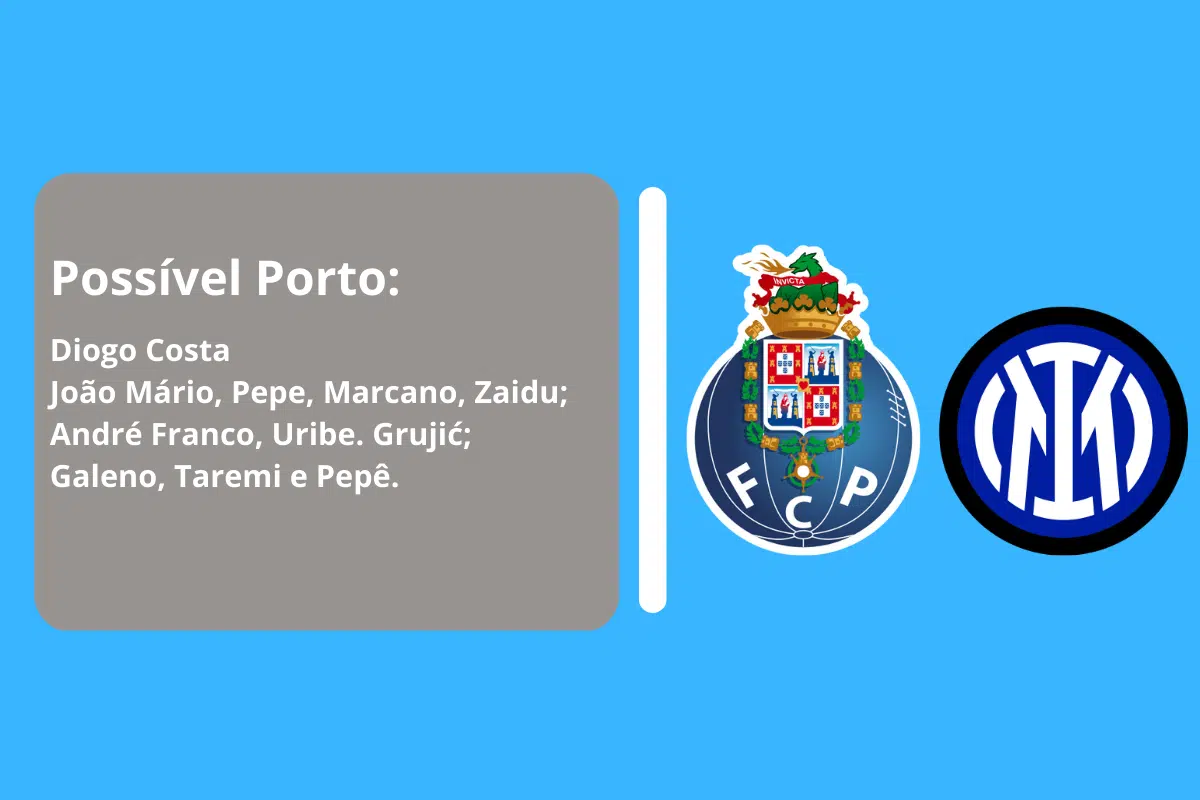 Assistir jogo do Porto x Inter de Milão hoje