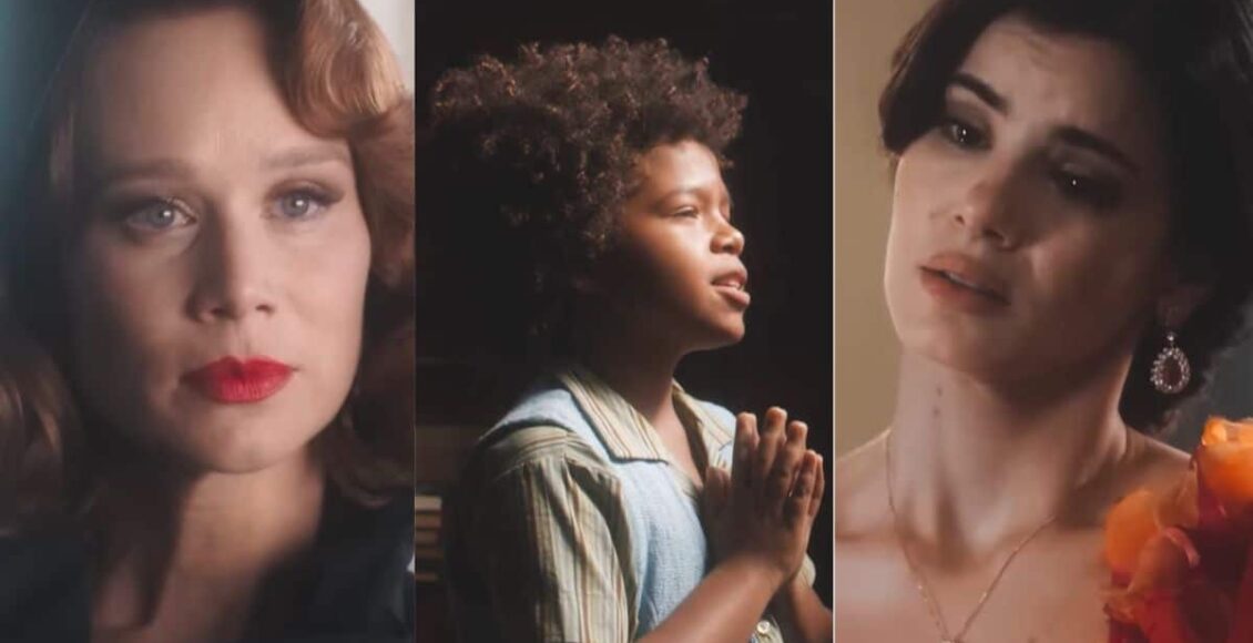 na imagem personagens centrais da história da próxima novela das 6