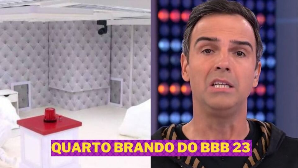 na imagem o quarto branco e o apresentador tadeu schmidt do bbb 23