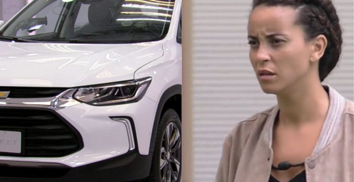 Quarto branco terá carro e domitila foi quem apertou o botão