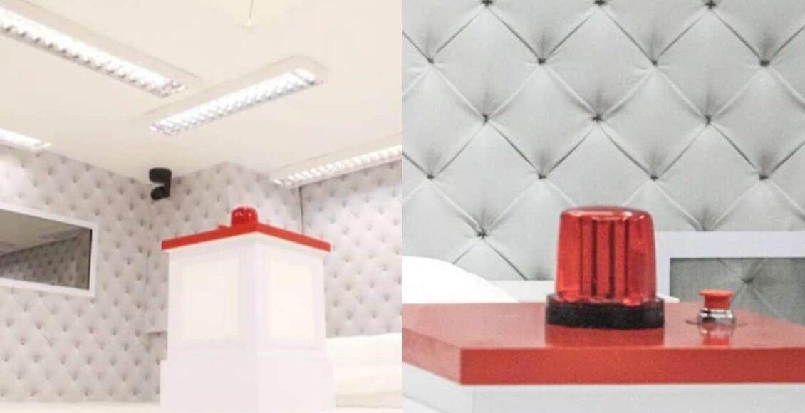 quarto branco do bbb